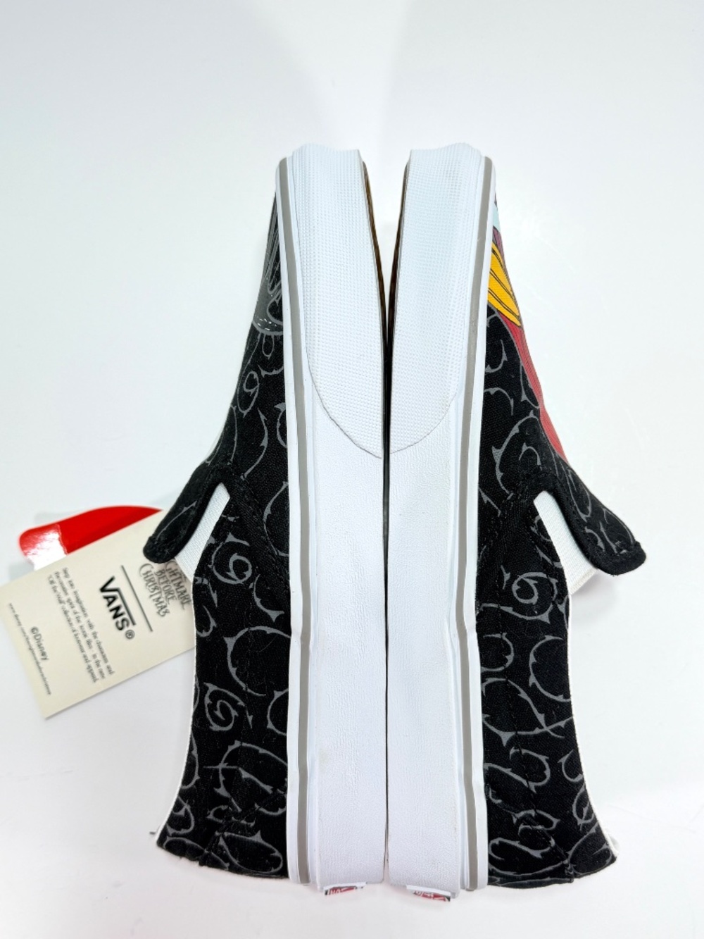 VANS Nightmare Before Christmas Jack & Sally Slip On Shoes Women's 6.5 NEW w/Tag - Picture 5 of 16